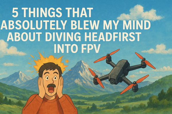5 Things That Absolutely Blew My Mind About Diving Headfirst into FPV